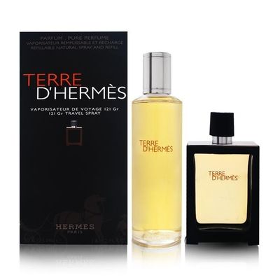 Terre D'Hermes Pure Parfum 30 Ml + 125 Ml Refil - 1