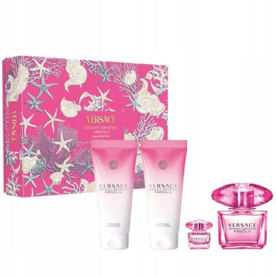 Versace Bright Crystal Absolu 90 ml Edp Set - 1