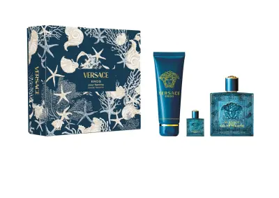 Versace Eros 100 ml Edt Set - 1